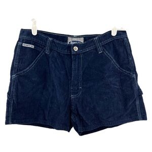 Hempy’s corduroy navy shorts made in USA hemp cotton 11/12 casual vacation